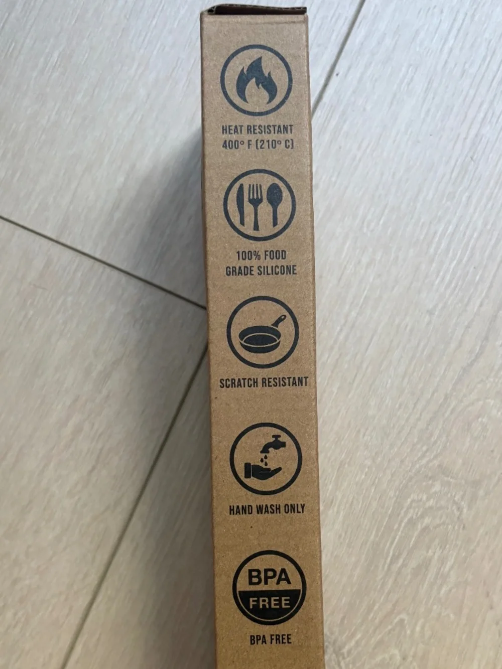 LA CUISINE SILICONE BAKING UTENSILS SET (LAKER LOGO)